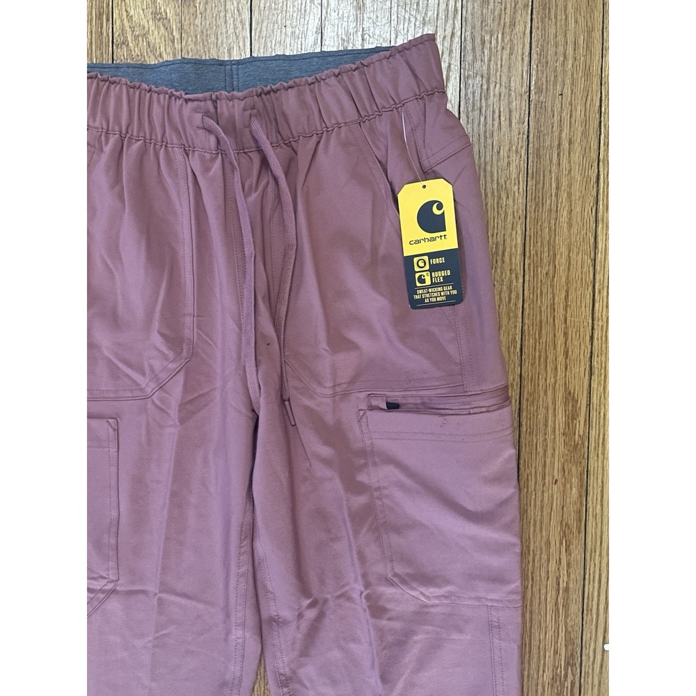 NWT Carhartt Women's Force Cross-Flex Modern Fit Straight Leg Pants Size XS Reg - Picture 2 of 7